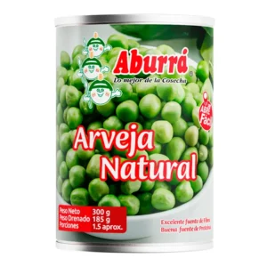 Arveja Natural ABURRA 300gr