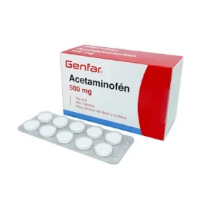 Acetaminofen 500gr x Und