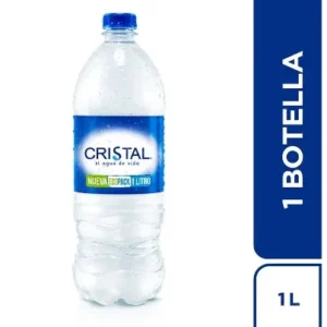 Agua CRISTAL Pet 1 Lt