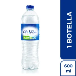 Agua CRISTAL Pet 600 ml