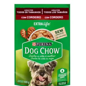 Alimento Humedo DOG CHOW Adultos con Cordero 100gr