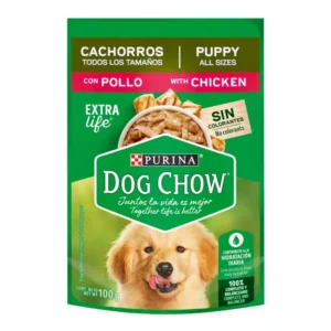 Alimento Humedo DOG CHOW Cachorro Con Pollo X 100 grs