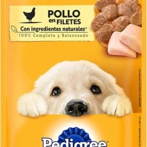 Alimento Humedo PEDIGREE Cachorro Res en Filete 100gr