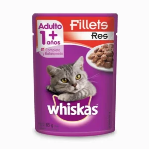 Alimento Humedo WHISKAS res 1año 85gr