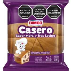 Casero Sabor Mora Y Tres Leche BIMBO  X 200 g