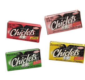 Chicles Adams x 2 Surtidos