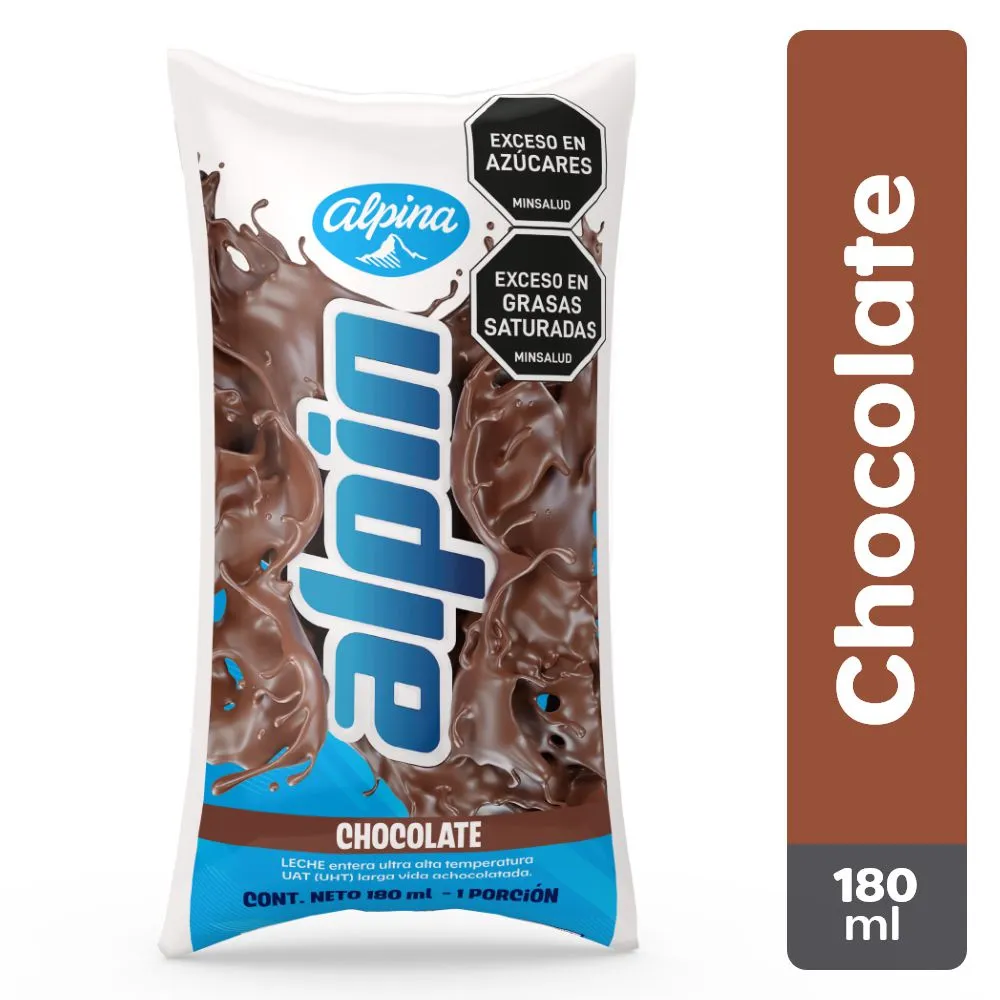 Chocolate Alpin bolsa 180ml ALPINA