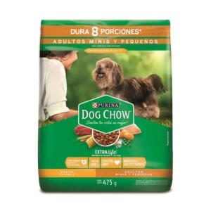 Cuido Croqueta DOG CHAW adultos minis y pequeños 475gr