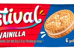 Galleta FESTIVAL Vainilla 50 gr