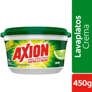 Jabon Disco Contra La Grasa AXION Limon 450 g