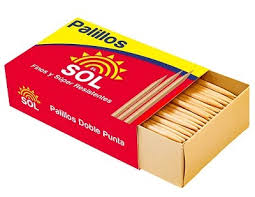 Palillos El SOL 180 Unidades