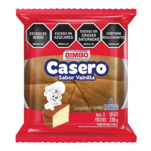Ponque Casero BIMBO Vainilla 220gr