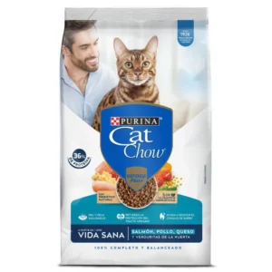 Purina CAT CHOW Salmon, Pollo, Queso 450 grs