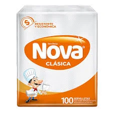Servilletas NOVA Clasica X 100