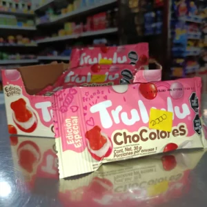 TRULULU Chocolores Rosado Y Blanco X 30 grs